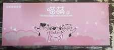 Geezer Pink Cat Wireless Keyboard Mouse Kids picture