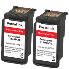 High Capacity SL-870-1 XXL Red Ink Cartridge SL870-1 SL8701 XXL Fluorescent R... picture
