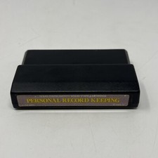 1982 Texas Instruments Personal Record Keeping Computer Cartridge TI/99 Software picture