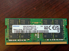 Samsung 32GB DDR4 SODIMM 3200 MHz Laptop Memory (M471A4G43BB1-CWE) picture