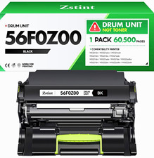Zstint 56F0Z00 Black Drum Unit for Lexmark MS/MX MS321dn MS421dw picture