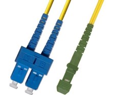 1M Singlemode Duplex Fiber Optic Cable 9/125 SC UPC Mtrj APC Patch Cable Network picture
