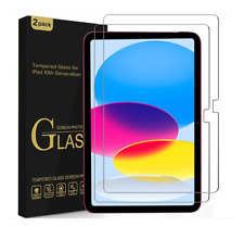 2 PCS For iPad 10th Gen 10.9 inch 2022 Tempered Glass Screen Protector Saver picture