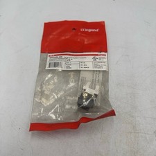 Legrand On-Q Cat 5e RJ45 Keystone Jack 1 Port Black WP3450-BK Easy Termination U picture