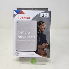 New Toshiba Canvio Advance Plus 2TB Portable External HDD USB 3.2 Gen 1 DTCA20 picture