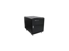 StarTech.com RK1236BKF Portable Server Rack Cabinet - 12U Server Rack - 36 in - picture