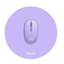 iHome 2.4G Wireless Mouse with Mousepad Bundle - Purple 2IHMS2266H0L2 picture