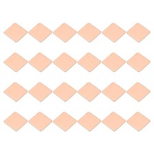 24 Pcs Heatsink Copper Pad Shim IC Chipset GPU Thermal Heatsink (20x20x0.8mm) picture