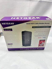 NETGEAR N600 Wireless WiFi ROUTER C3700*New-Box Damage picture