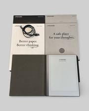 AUTHENTIC reMarkable 2 Paper Tablet Bundle – 2 Cases, 2 Pens & Charger- preowned picture