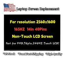 165HZ For Lenovo MNG007DA1-1 5D11A40587 SD11A40586 16'' QHD 40pin LED LCD Screen picture