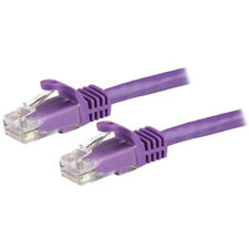 Startech.com N6Patch12PL Cat6 Ethernet Cable - 12ft Purple - Multi-Gigabit picture