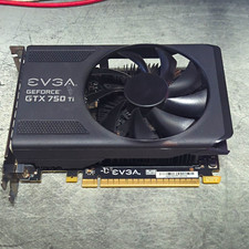 EVGA NVIDIA GeForce GTX 750 Ti PCI Express x16 DP HDMI DVI-D Fan Cooling picture