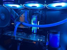 Custom Gaming PC with Liquid Cooling & RGB Lighting picture