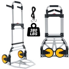 380 LB Capacity Folding Hand Truck Heavy Duty Foldable Dolly Cart picture