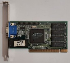miro Crystal 3D PCI Graphics Card (S3 ViRGE, 86C325, 2MB, Retro, 1996) picture