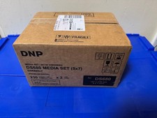DNP DS680 Media Set (5x7) 2 Rolls of Paper And Ribbon Images 230 x2(Factory New) picture