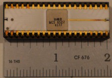 MOS MCS 6522 Vintage Microprocessor-Tested and Working 4177 Apple I Era picture