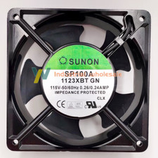 1PCS Sunon SP100A 1123XBT.GN AC Fan Ball 115 Volt 60Hz 0.24 Amp 20 Watt 3150 RPM picture