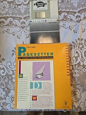 COMMODORE AMIGA  PAGESETTER (GOLD DISK) & PERFECT Sound Software picture