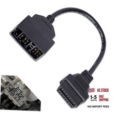 1 PC Car 22 Pin OBD1 to 16 Pin OBD2 Cable, 11.81