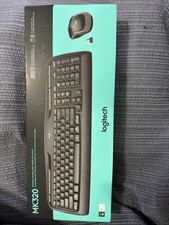 Logitech MK320 Wireless Desktop Keyboard and Mouse Combo Black Brand New Sealed picture