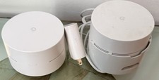 two Google Wifi AC1200 mesh routers picture