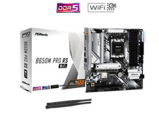 ASRock B650M Pro RS WiFi AM5 AMD B650 Micro ATX Motherboard picture