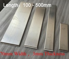 70mm Width 3mm Thickness Flat Heat Pipe Bendy Aluminum Thermal Cool For LED CPU picture