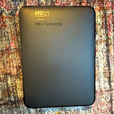 Western Digital WD Elements External Hard Disk Drive, USB, Black picture