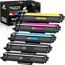 5-Pack Toner Cartridge Replacement for Brother TN227 picture