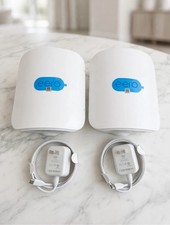 eero Pro 7 2-Pack Tri-Band Mesh WiFi 7 BE10800 Router Open Box Frontier White picture
