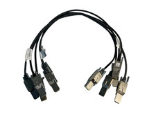 LOT OF 5 Cisco STACK-T2-1M V01 1 Meter Stacking Cable 800-40806-01 *SE picture