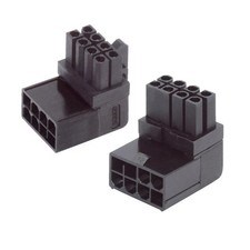 2PCS ATX 8 Pin 90 Degree Angled GPU Power Adapter picture