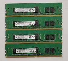 Lot 4 x 4GB (16GB) Micron MTA9ASF51272PZ-2G1A2IG PC4-2133P ECC Server Memory picture