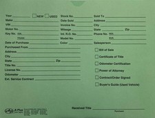 A Plus Automotive Dealer Jackets Green DSA-546#513, 500 Quantity (W4) picture