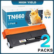 2PK TN660 Toner Cartridge Replacement for Brother TN660 HL-L2380DW DCP-L2540DW picture