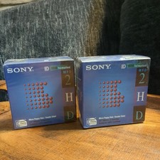 Sony 2HD MFD IBM Formatted Floppy Disks, 2 x 10 Pk Box (20), NOS, Factory Sealed picture