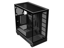 DIYPC IDX6-BK-NF Black Dual USB3.0 / Type C Tempered Glass ATX Gaming Computer picture