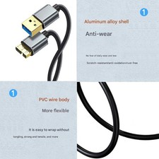 Fast Speed USB 3.0 To MicroB Data Cable for Hard Drive picture
