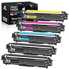 IKONG Compatible Toner Cartridge Replacement for Brother TN221 TN225 (5 pack) picture