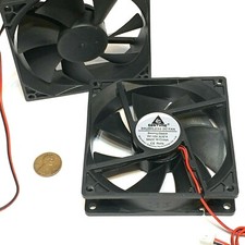2 Pieces Gdstime 12v 9CM 9225 92x92x25mm DC 2Pin CPU Cooling 3d printer G15 picture