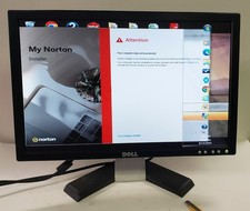 DELL E198WFPV 19 inch LCD Monitor 1440 x 900 - Works, See Photos picture