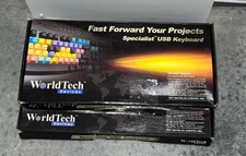 Lot Of (2WorldTech Devices Adobe Avid Media Composer Keyboard F21 XP2 Specialist picture