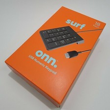 Surf Onn. USB Numeric Keyboard 18 Keys Wired NEW NIB Fast Shipping picture