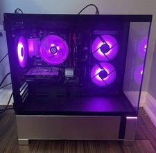 Gaming PC Ryzen 5 5500 RX 6400 16GB RAM 500GB SSD Windows 11 RGB WiFi picture