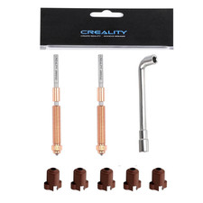 3D Printer Nozzle Kit 0.4mm All-Metal Copper Steel Compatible with Ender 3 V3 picture