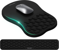 Keyboard Wrist Rest and Mouse Pad 2 in 1 Set with Wrist Support picture