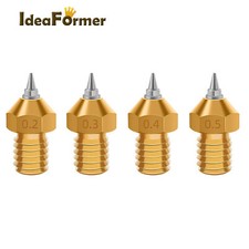 New V6 Nozzle Set M6/1.75mm 0.2/0.3/0.4/0.5mm Removable Tips For Hot End picture