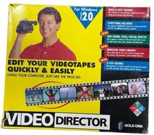 Video Director Software - 3.5 Floppy Disc Install - Req: Windows 3.1+ Vintage picture